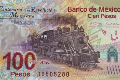 $100 Mexican Pesos - Centenary Limited Edition Banknote