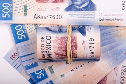 Mexican banknotes 500 pesos