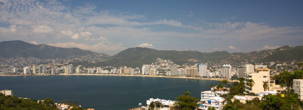 Acapulco Bay Viewed from the south end of the city