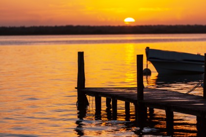 Sunset and Pier