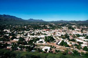 Panoramic view of Alamos, Mexico