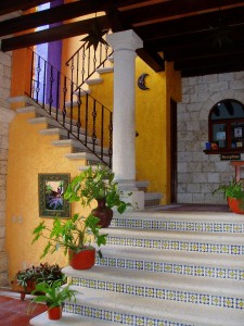 Attractive colonial staircase