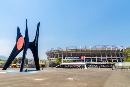 Aztec Stadium in Mexico City