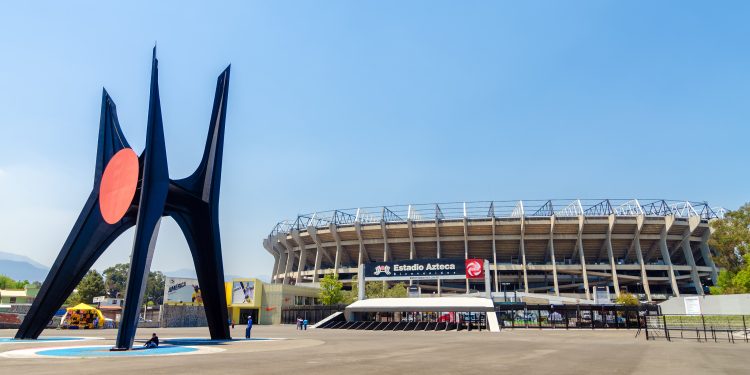 Aztec Stadium in Mexico City