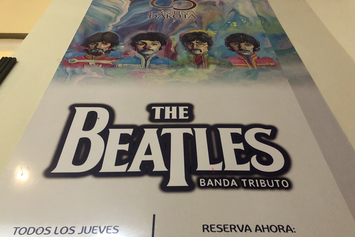 Beatles Tribute Band Poster