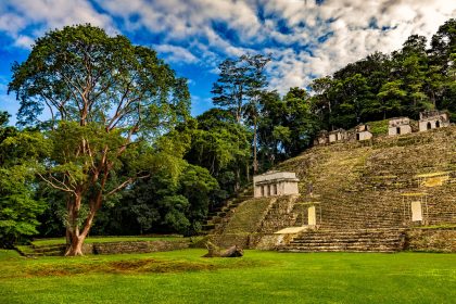 Bonampak main courtyard