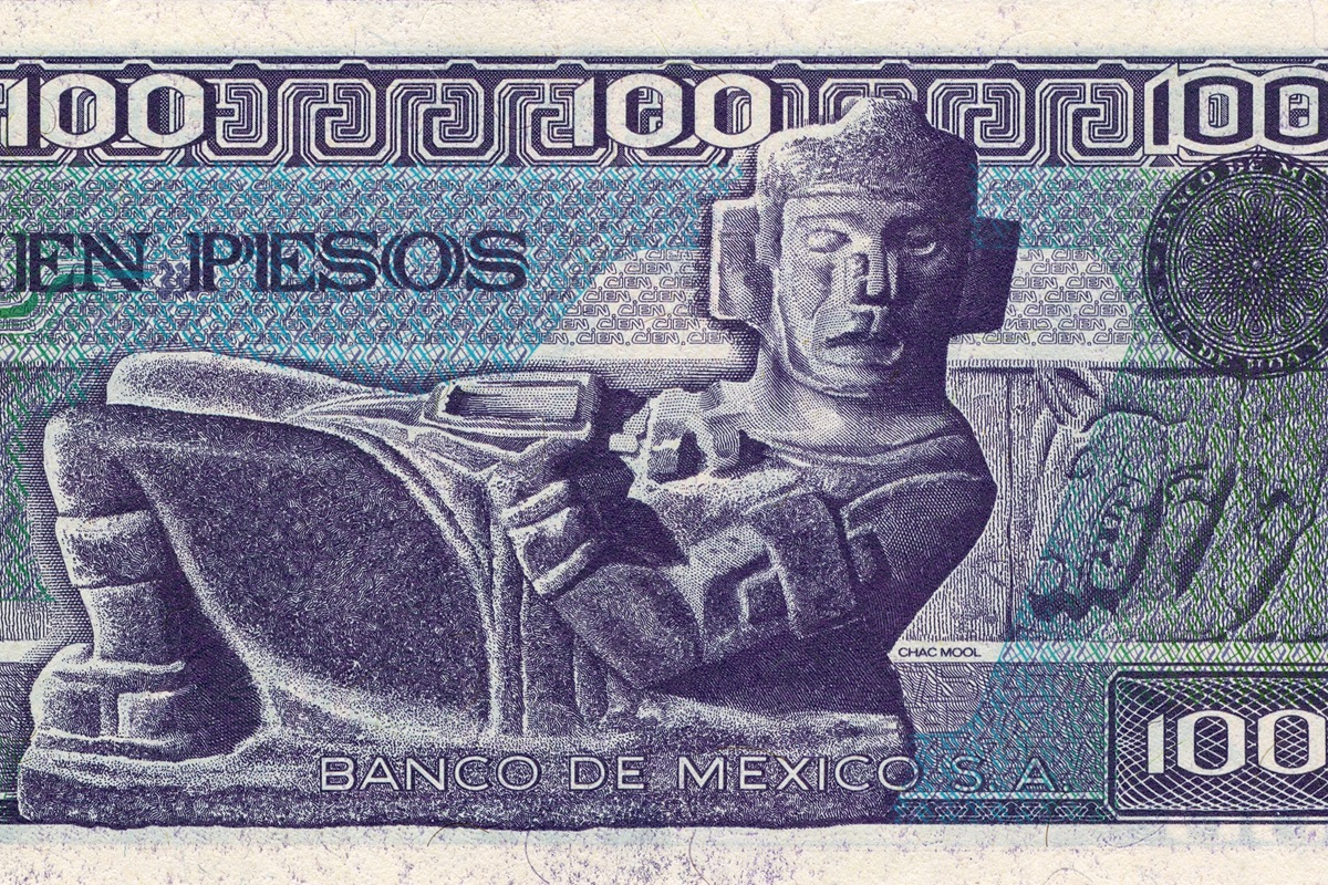 Mexico 100 Peso Banknote (1970s)
