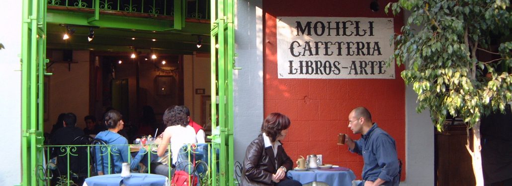 Coffee Shop in Coyoacan, Mexico City