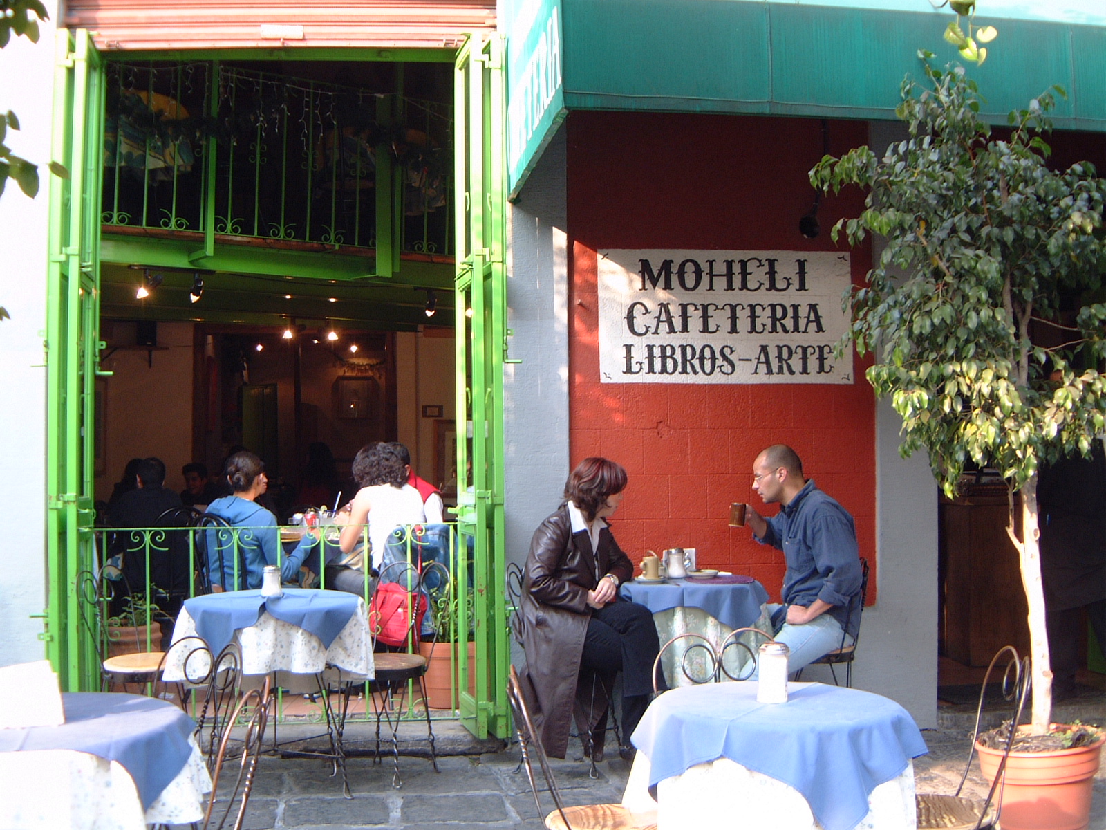 Coffee Shop in Coyoacan, Mexico City