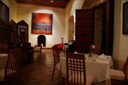 Colonial Restaurant in Mexico