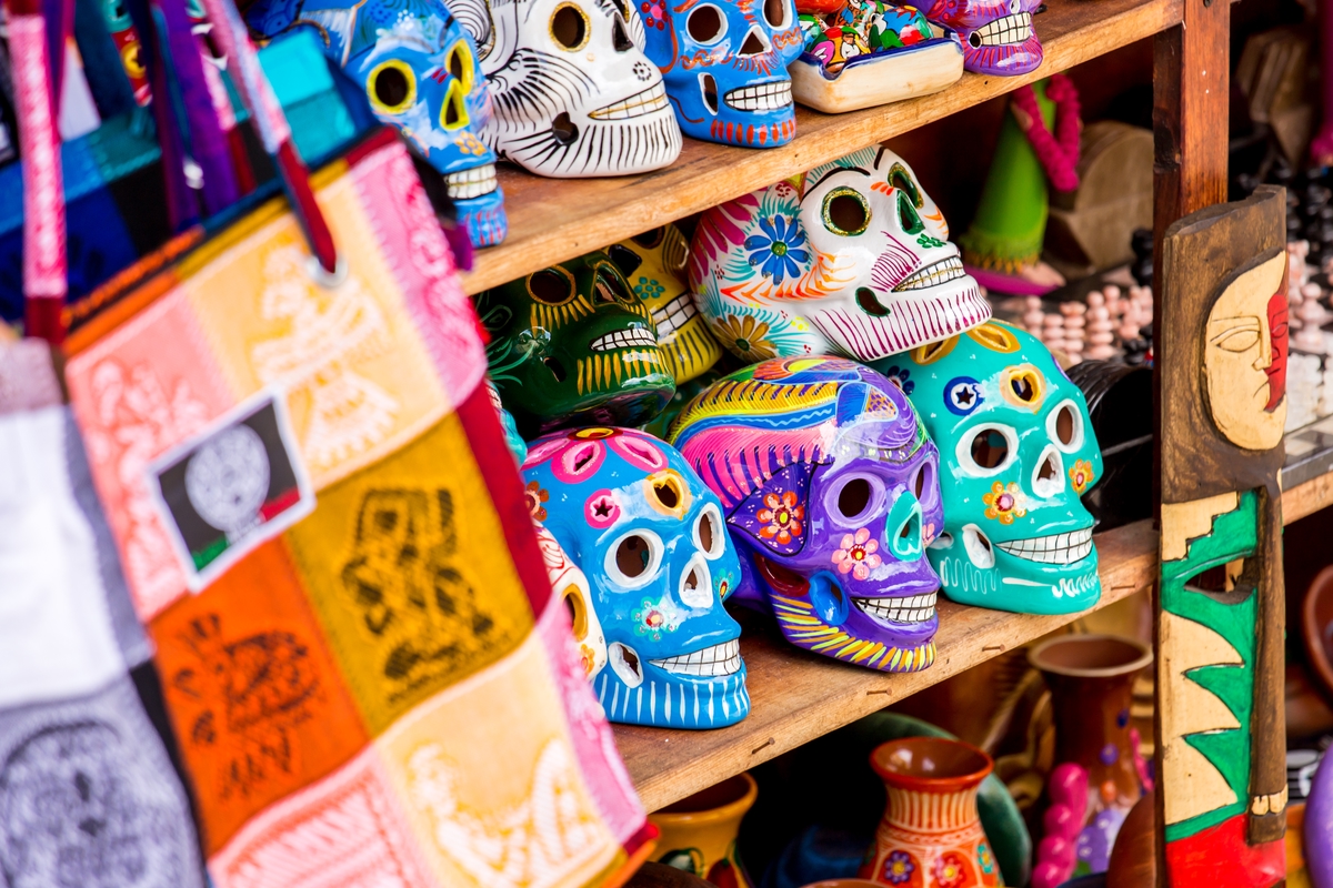 Colorful Skulls | Mexperience