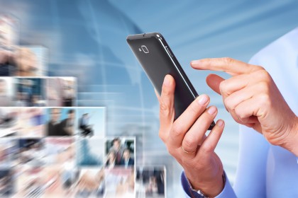 Dialing on a smartphone
