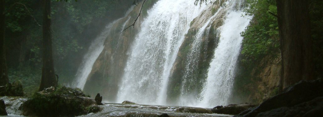 El Chiflon Waterfall in Chiapas, Mexico