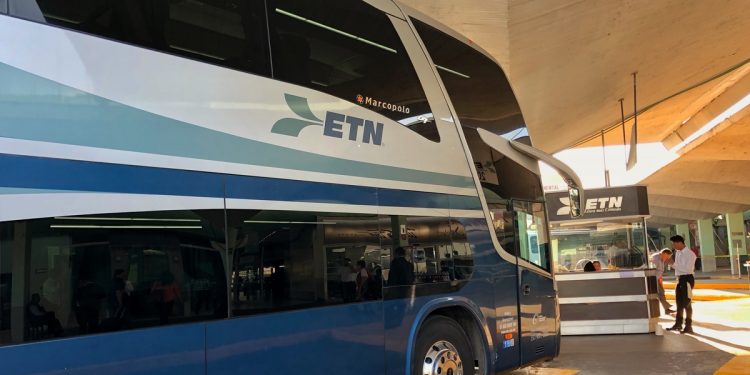 Executive Class Bus in Mexico