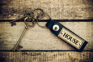 House Keys on a Keyring