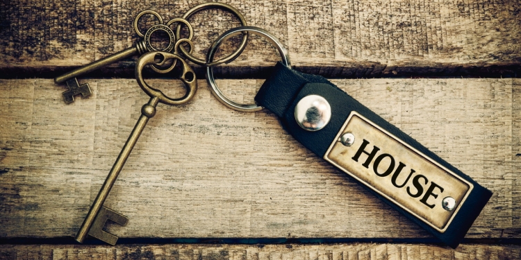 House Keys on a Keyring