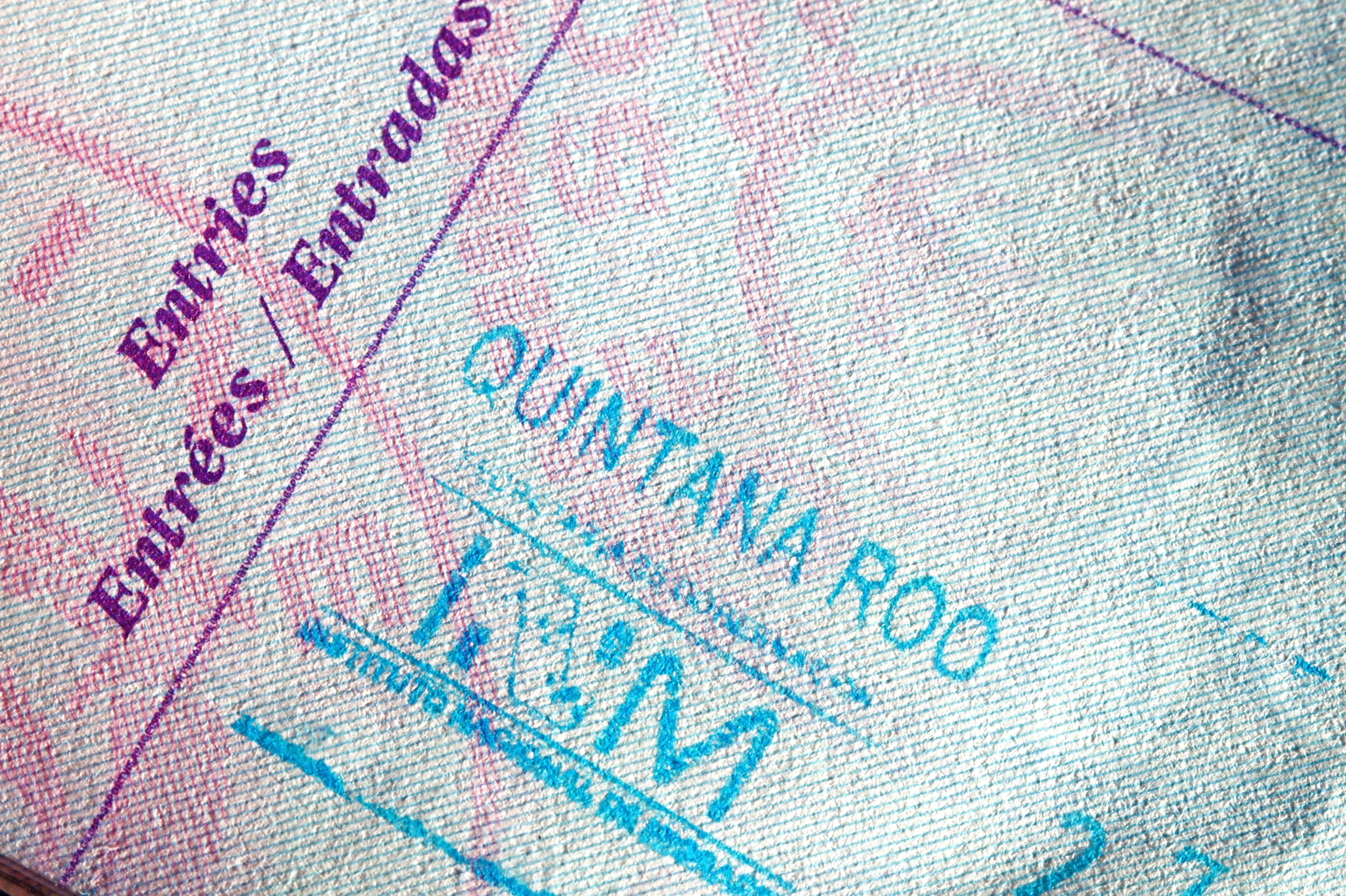 Mexico Immigration Stamp