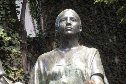 La Malinche Statue Mexico City