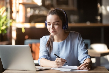 Learning Online from Home