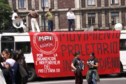 Manifestation in Mexico City