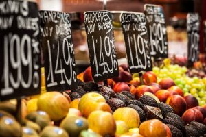 Fresh produce market