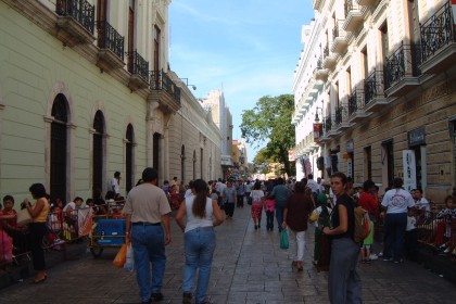 Downtown Merida, Yucatan, Mexico