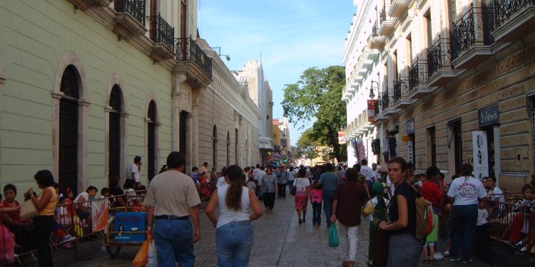 Downtown Merida, Yucatan, Mexico