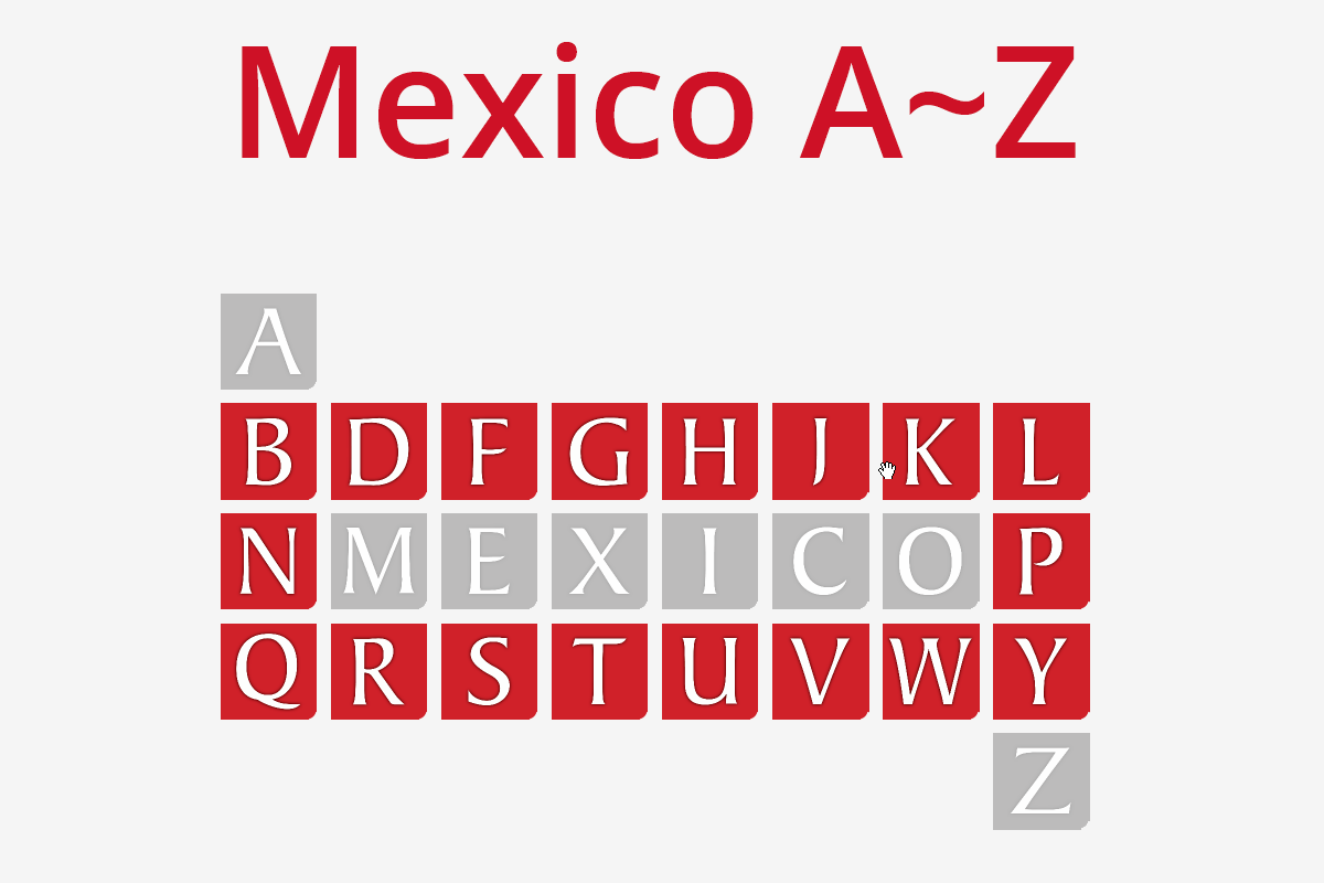 Mexico A-Z Guide