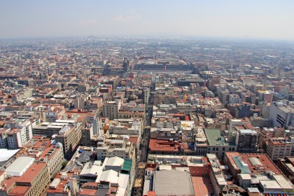 Mexico City Aerial View