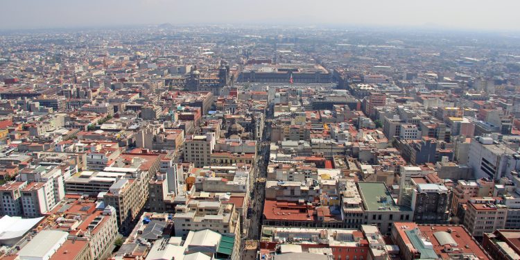 Mexico City Aerial View