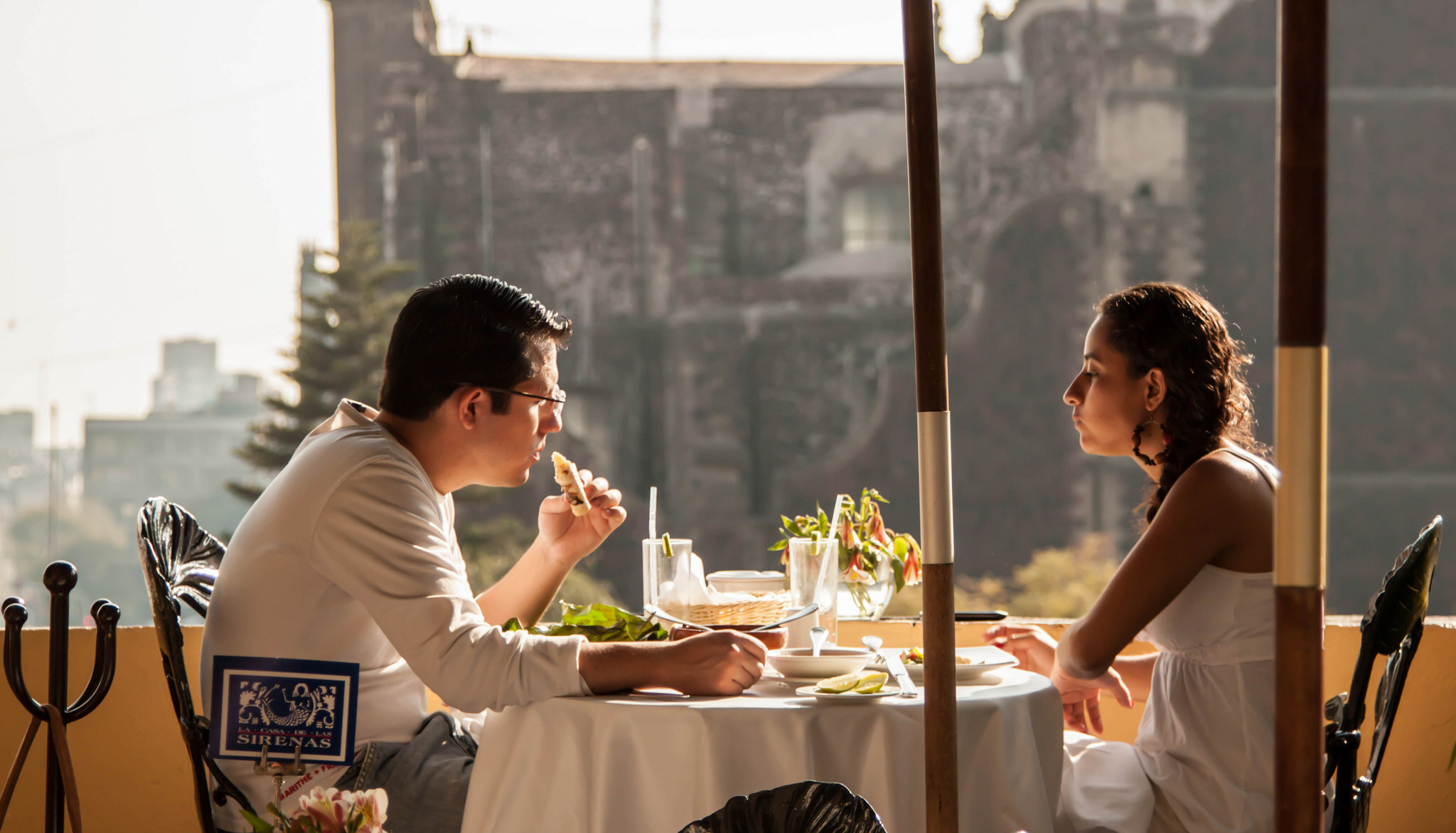 Mexico City Couple Dining