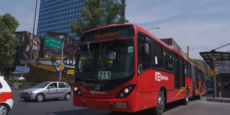 Metrobus in Mexico City