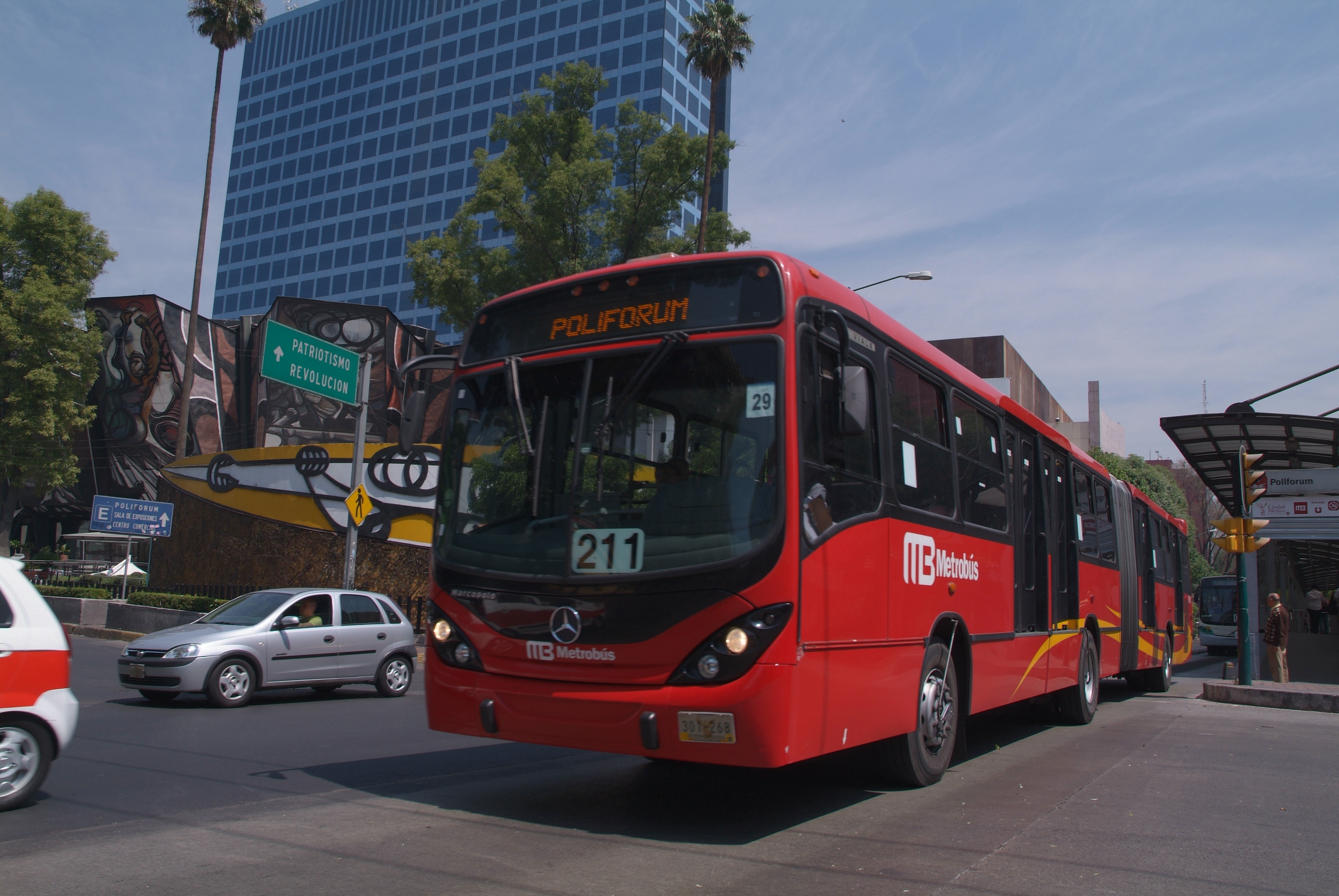 Metrobus in Mexico City