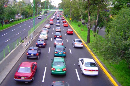 Traffic in Mexico City
