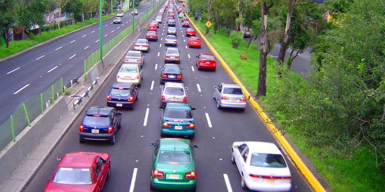 Traffic in Mexico City