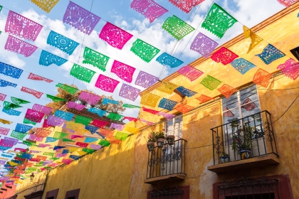Colorful Mexican Street