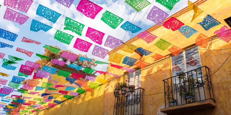 Colorful Mexican Street