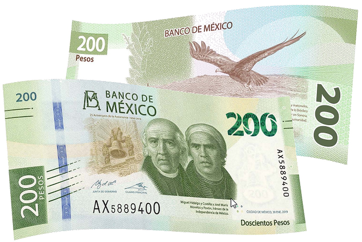 $200 peso banknote (2019)