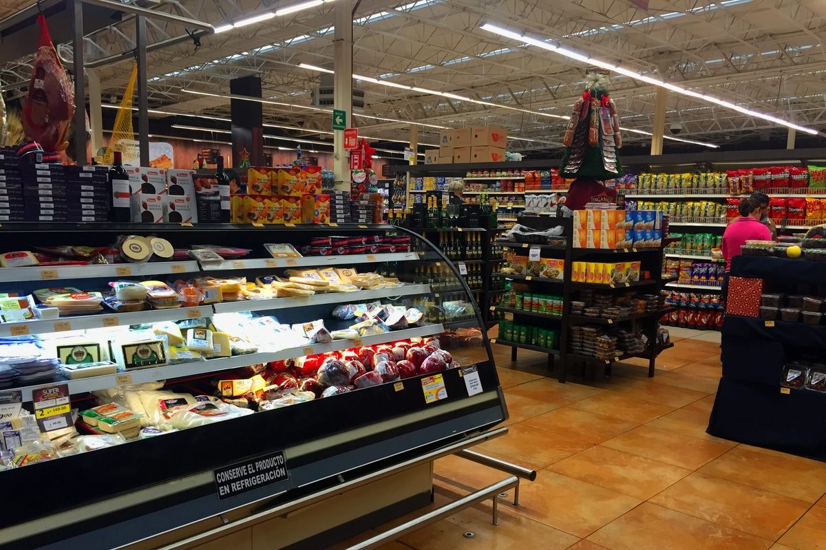 Supermarket Shopping in Mexico