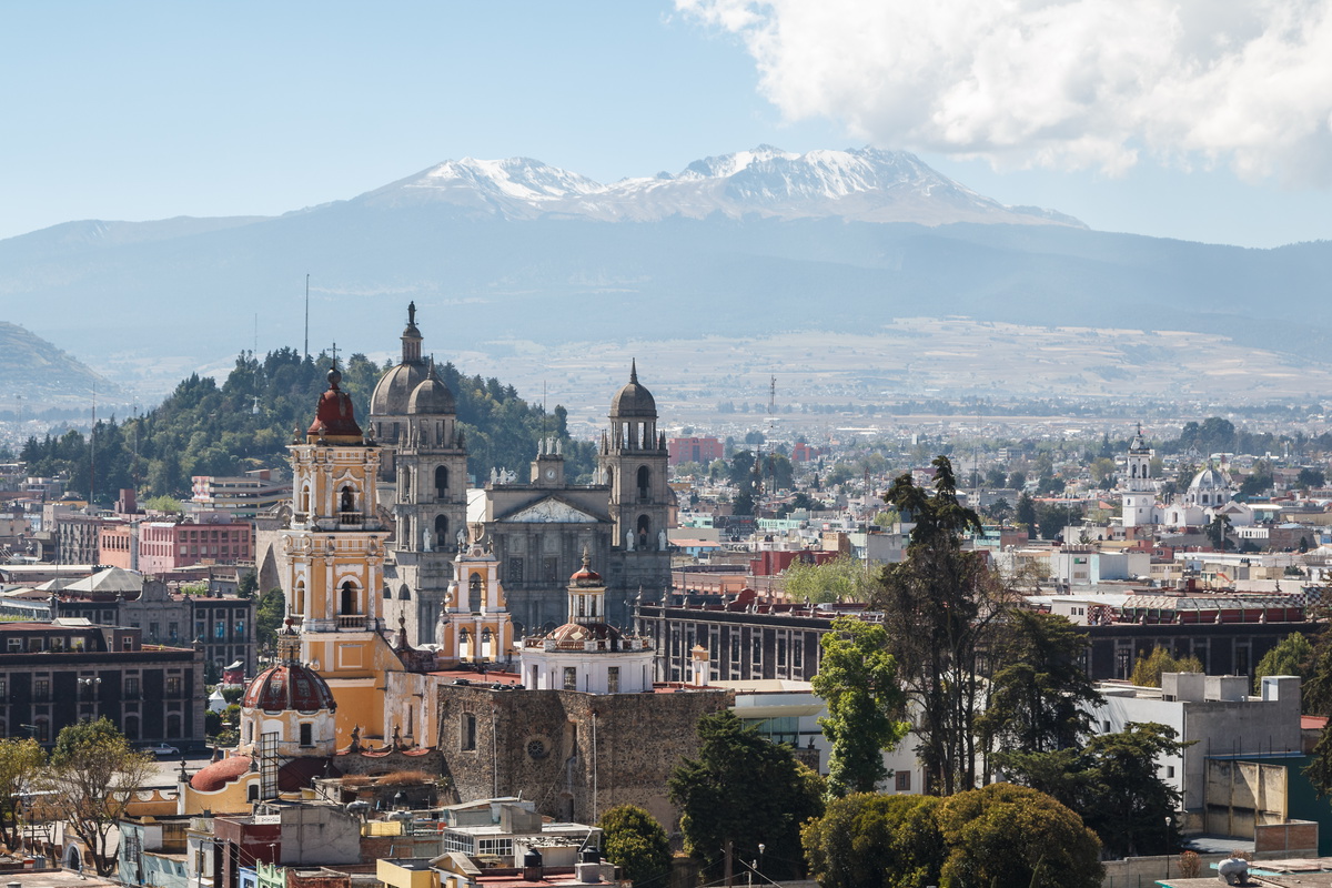 Mountain View in Puebla Mexico
