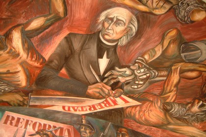 Mural of Miguel Hidalgo - Government Palace Guadalajara