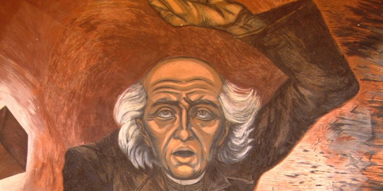 Mural of Miguel Hidalgo