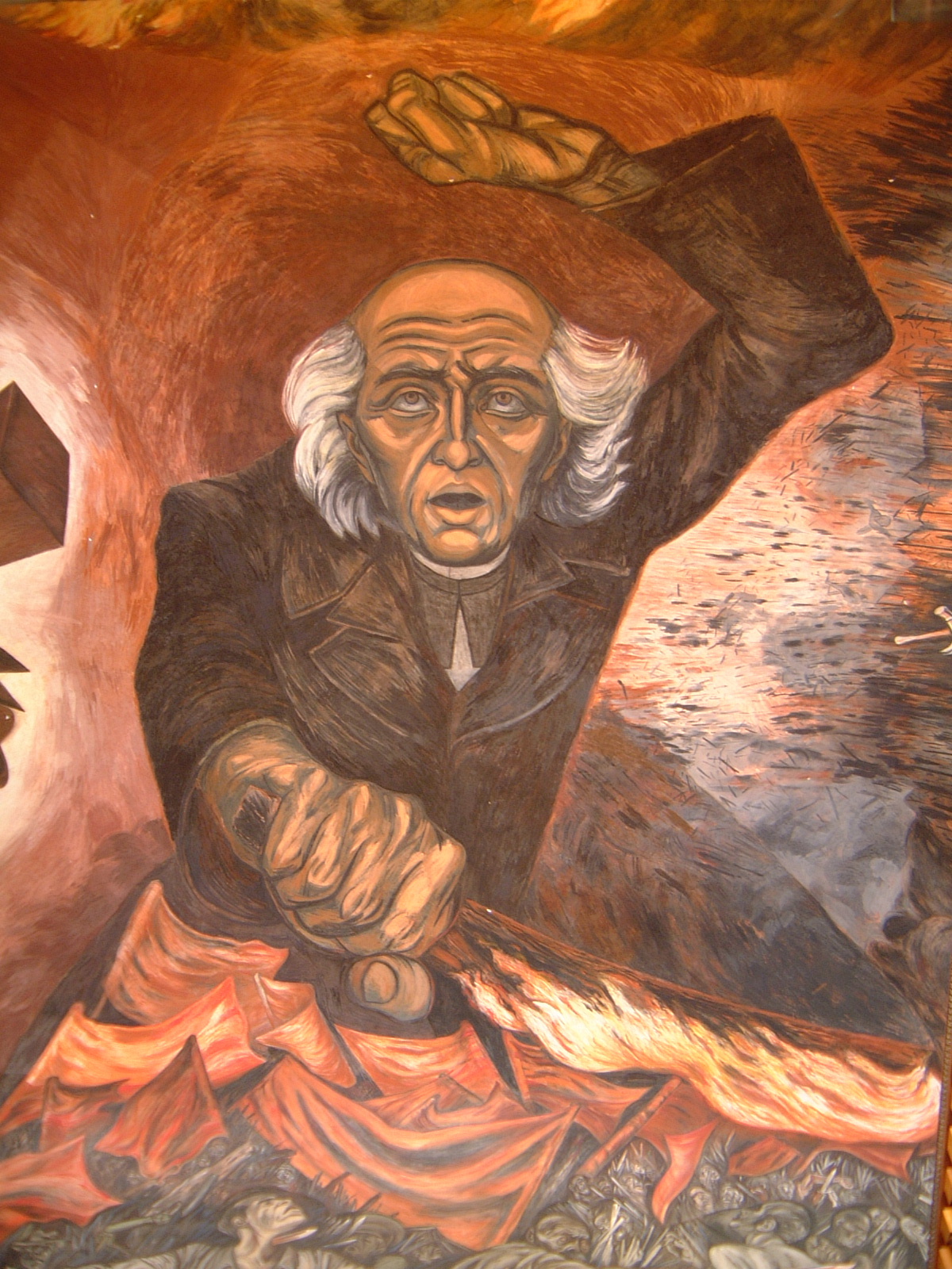 Mural of Miguel Hidalgo