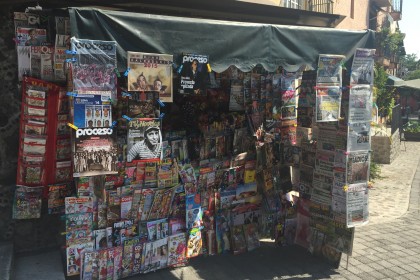 News Stand in Mexico