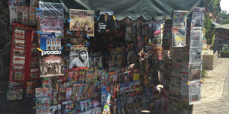 News Stand in Mexico