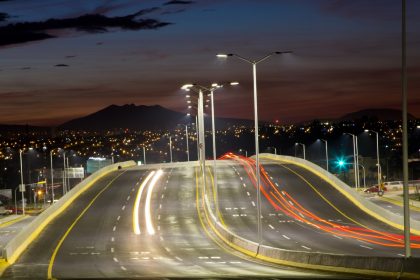 Light Traffic on a bridge