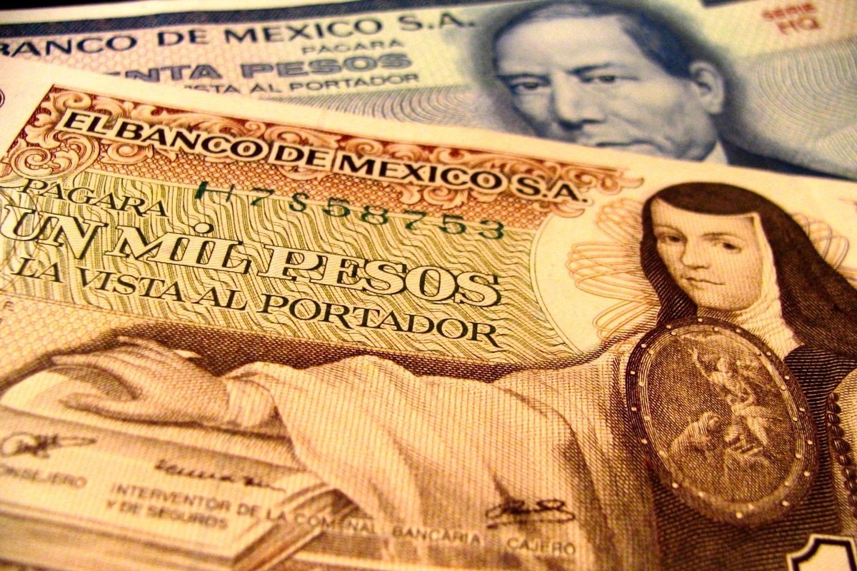 UNCIRCULATED MEXICO SET 8 BANKNOTES LOT 1 5 10 20 50 100 500 1000 pesos UNC 