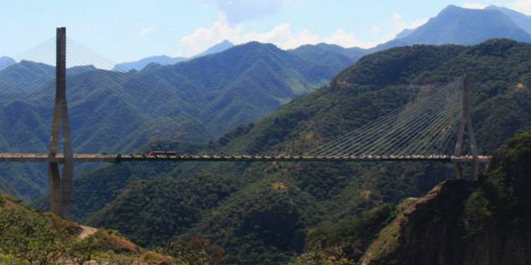 Blauarte Bridge, Sinaloa-Durango, Mexico