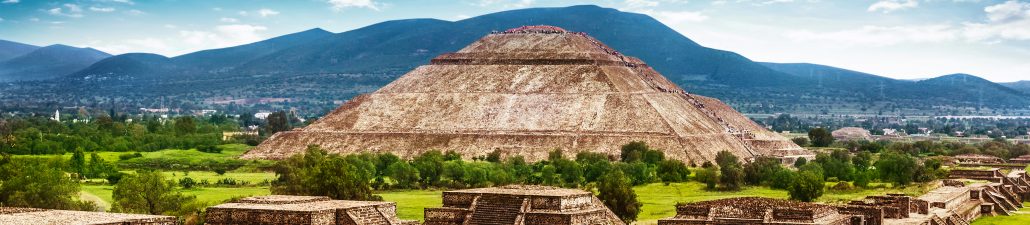 Pyramid of the Sun at Teotihuacan, Mexico