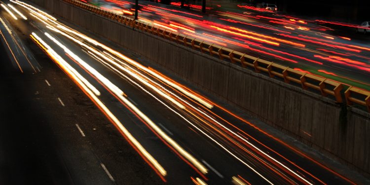 Road Traffic at night